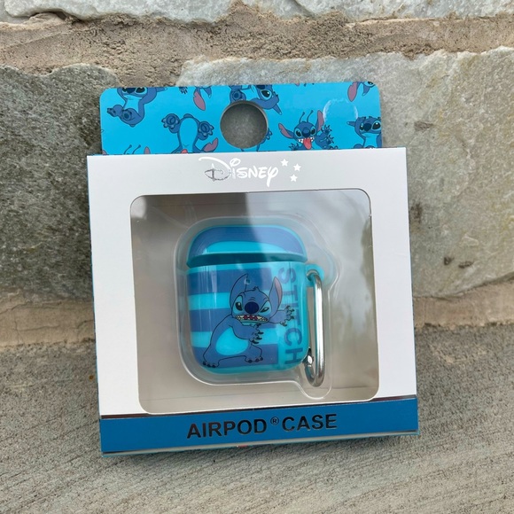 Disney Accessories Disney Stitch Airpod Case With Key Chain Lilo